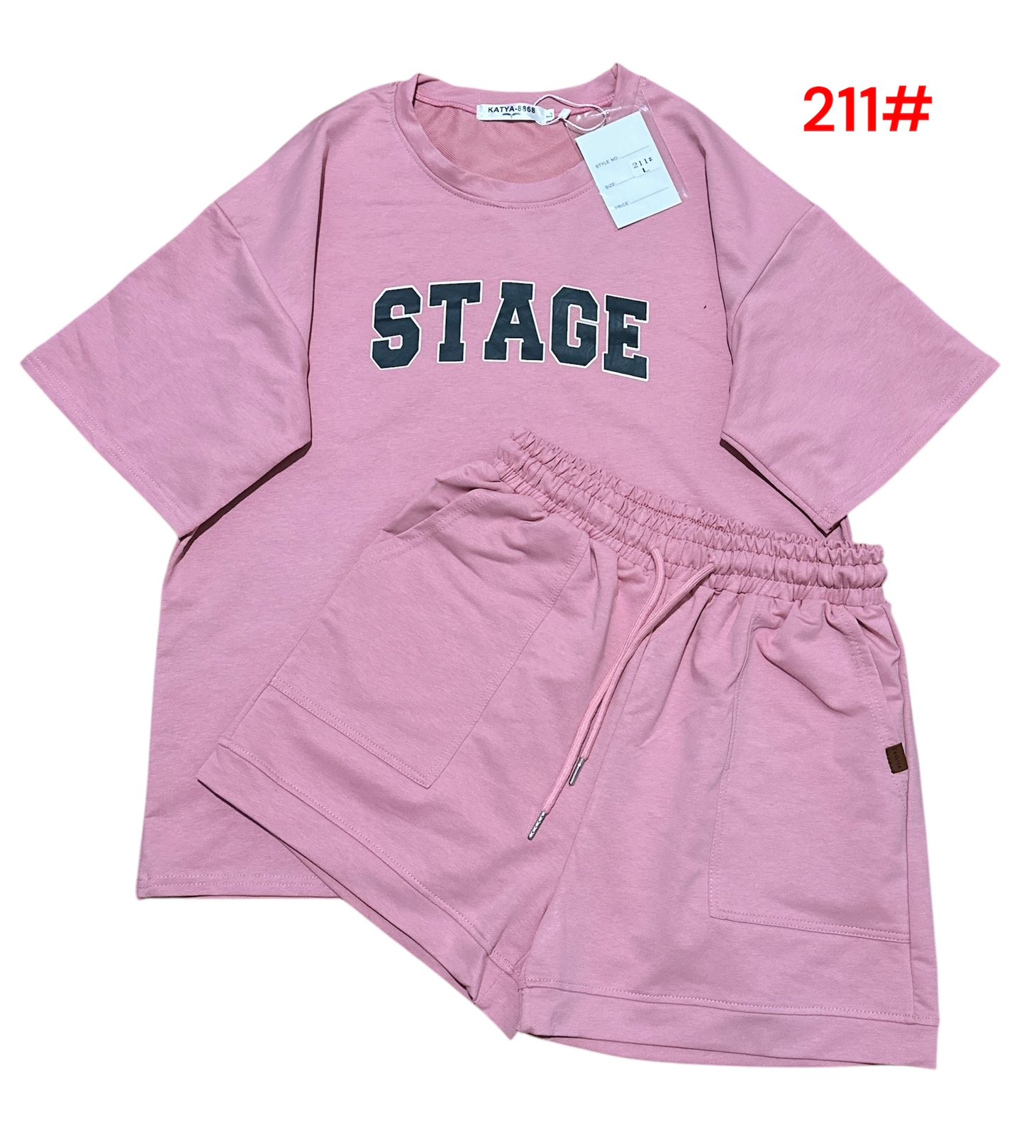 Костюм Van Truong (M-XL) 211 pink (лето)