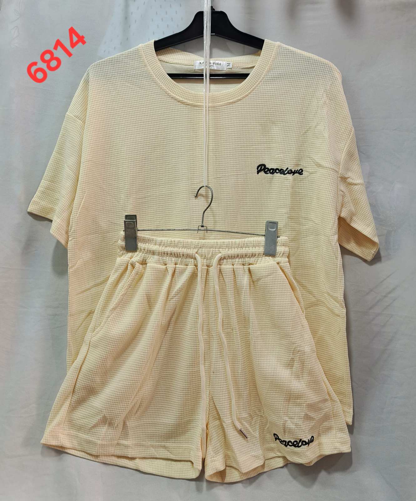 Костюм Van Truong (M-XL) 6814 beige (лето)