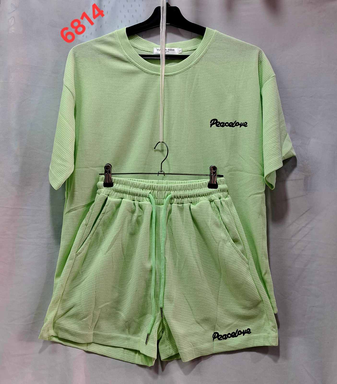 Костюм Van Truong (M-XL) 6814 green (лето)