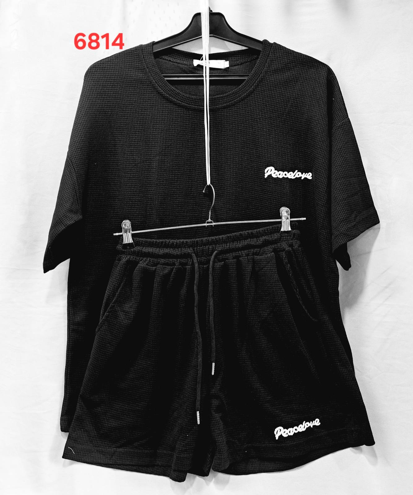 Костюм Van Truong (M-XL) 6814 black (лето)