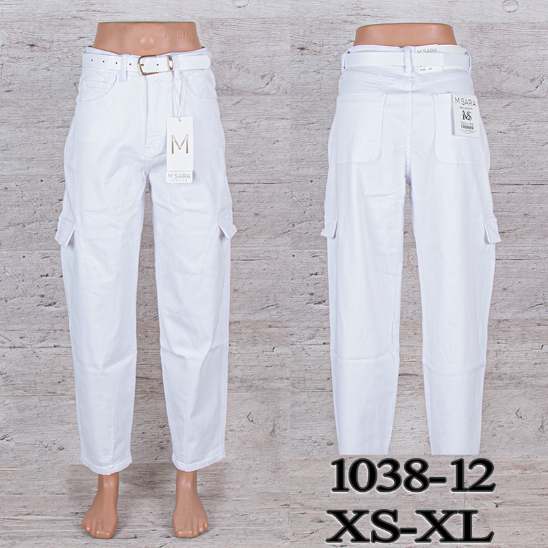 Джинсы UNO2 (XS-XL) 1038-12 (деми)