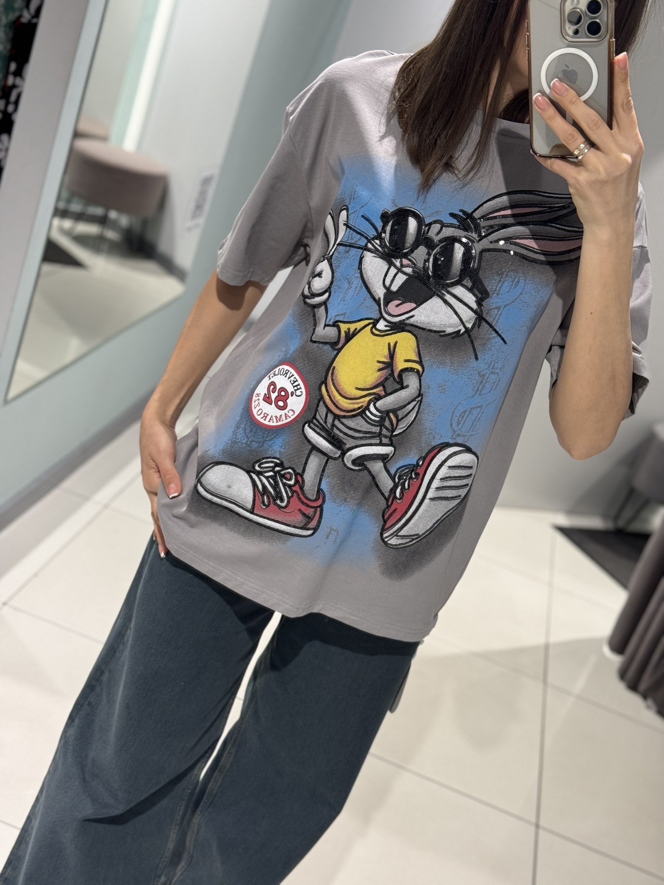 Футболка Comod (one size) 1082 grey (лето)