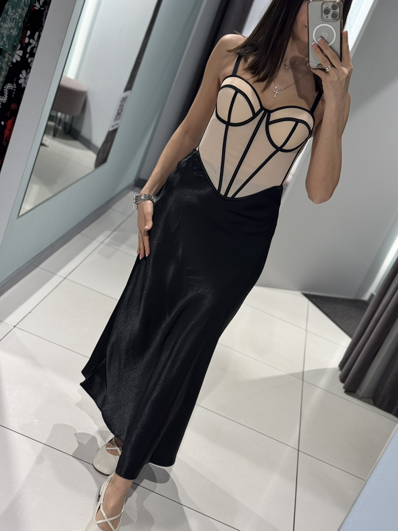 Юбка Comod (M-XL) 1229 black (лето)