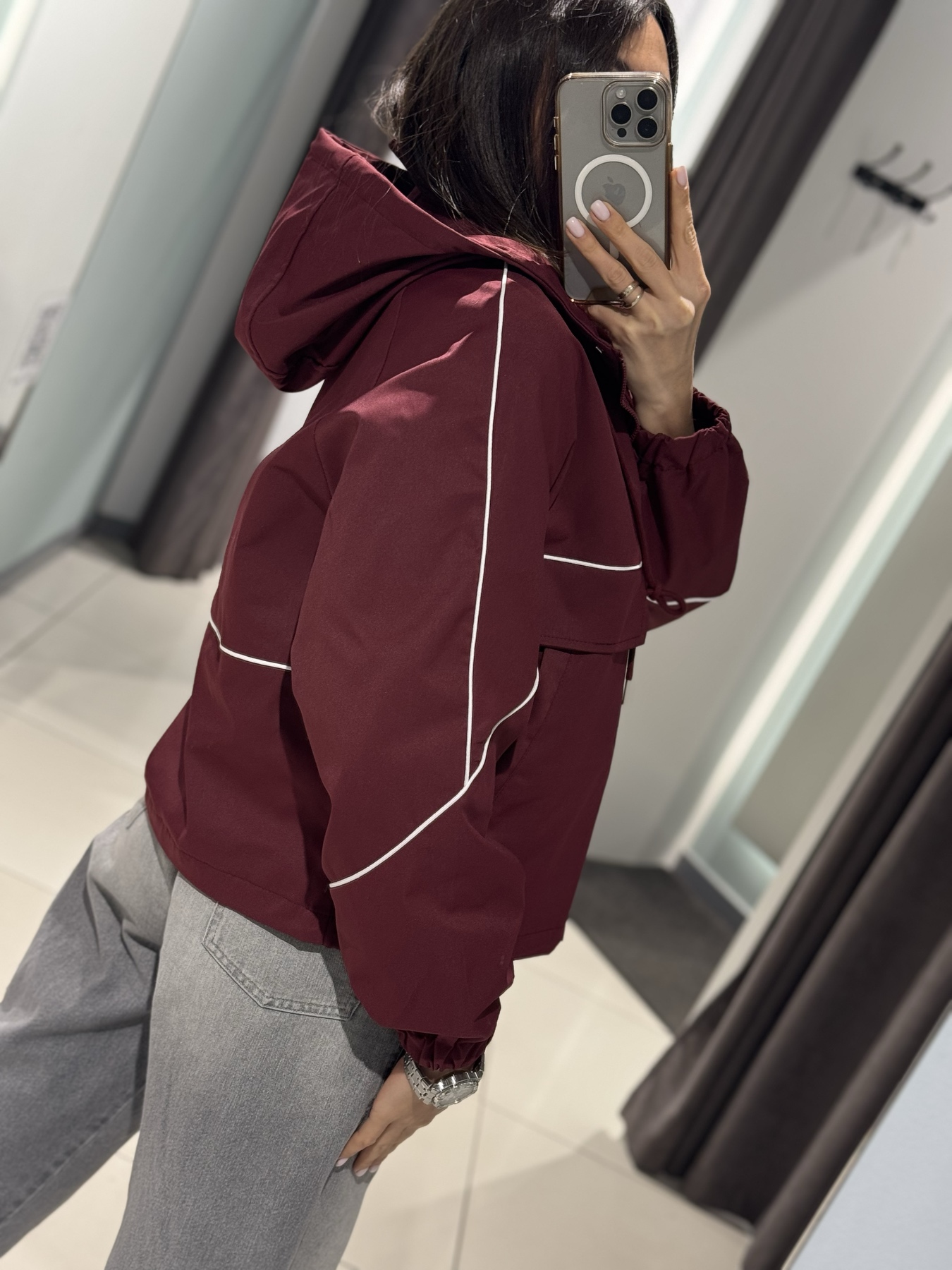 Ветровка Comod (M-2XL) 810 wine (деми)