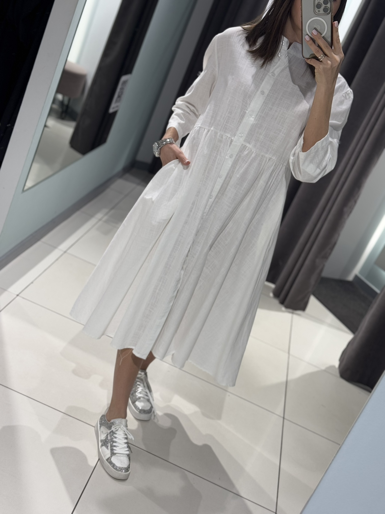 Платье Comod (M-L) 91000 white (лето)