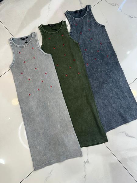 Платье Naytical (S-L) 7204 khaki (лето)