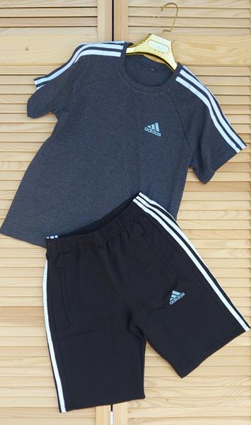 Костюм Sport style (46-54) 02 grey-blue (лето)