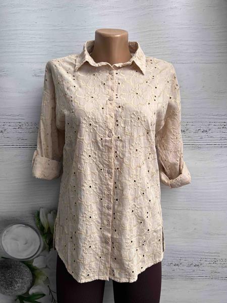 Рубашка New Season (S-L) 8362 beige (деми)