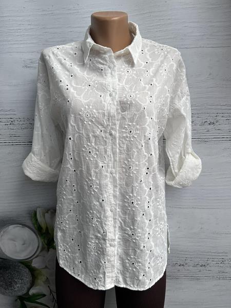 Рубашка New Season (S-L) 8363 white (деми)