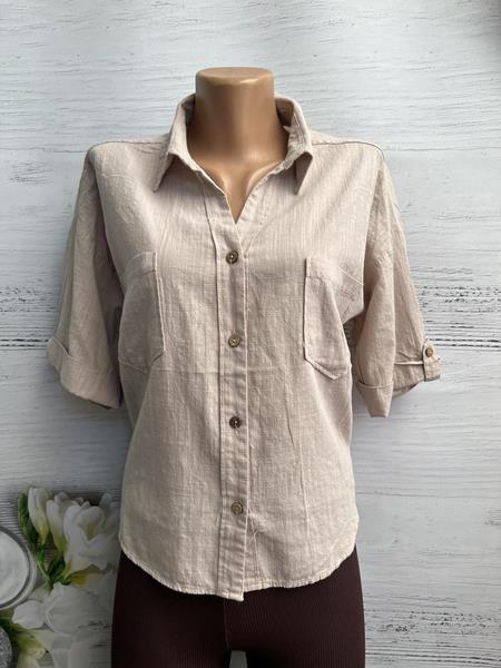 Рубашка New Season (S-L) 8378 l.grey (лето)