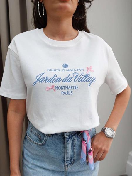 Футболка New Season (S-L) 8384 white (лето)