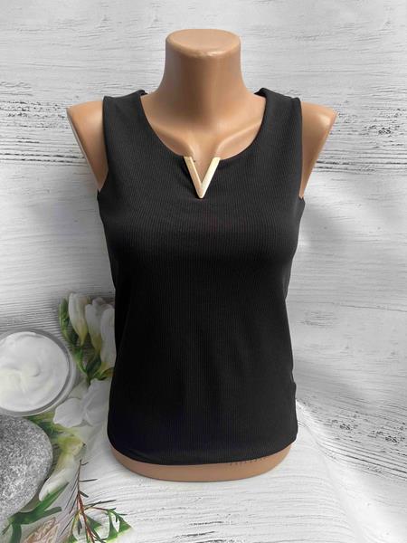 Майка New Season (S-L) 8408 black (лето)