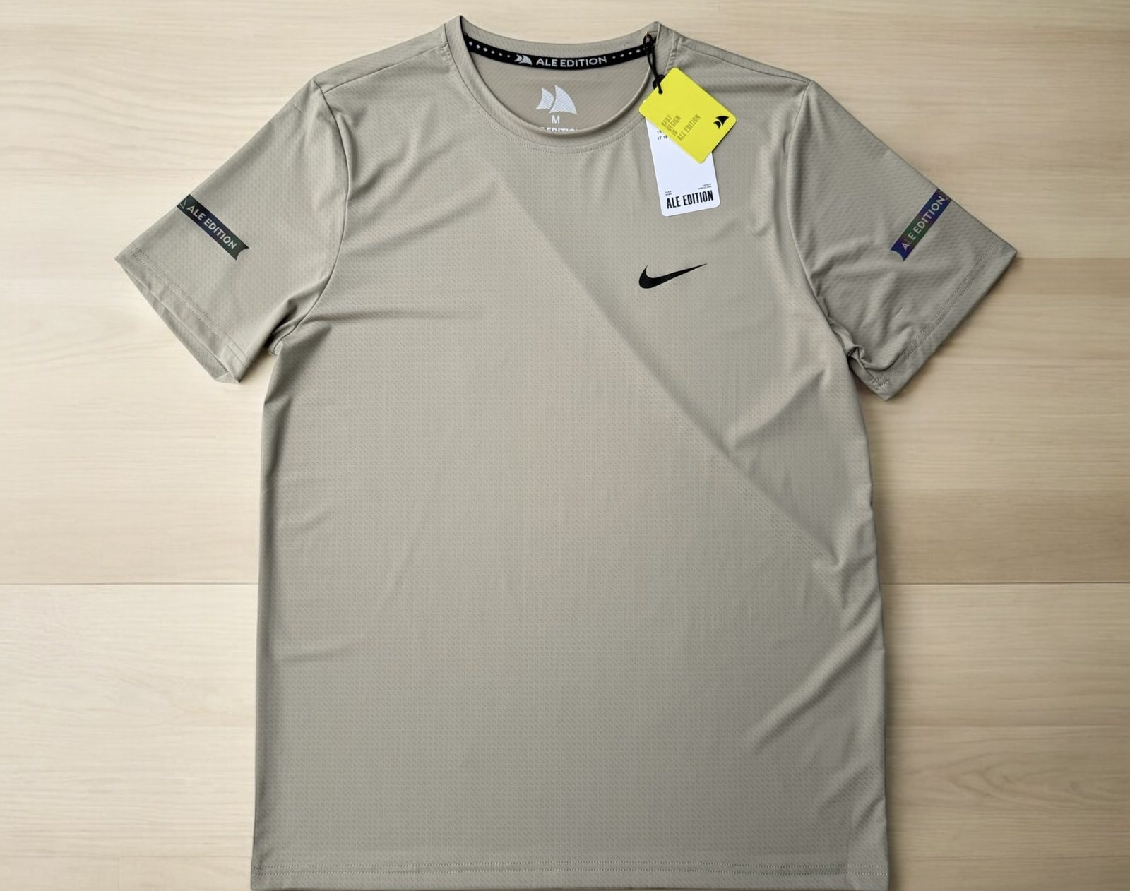 Футболка Hai (M-2XL) H347 beige (лето)