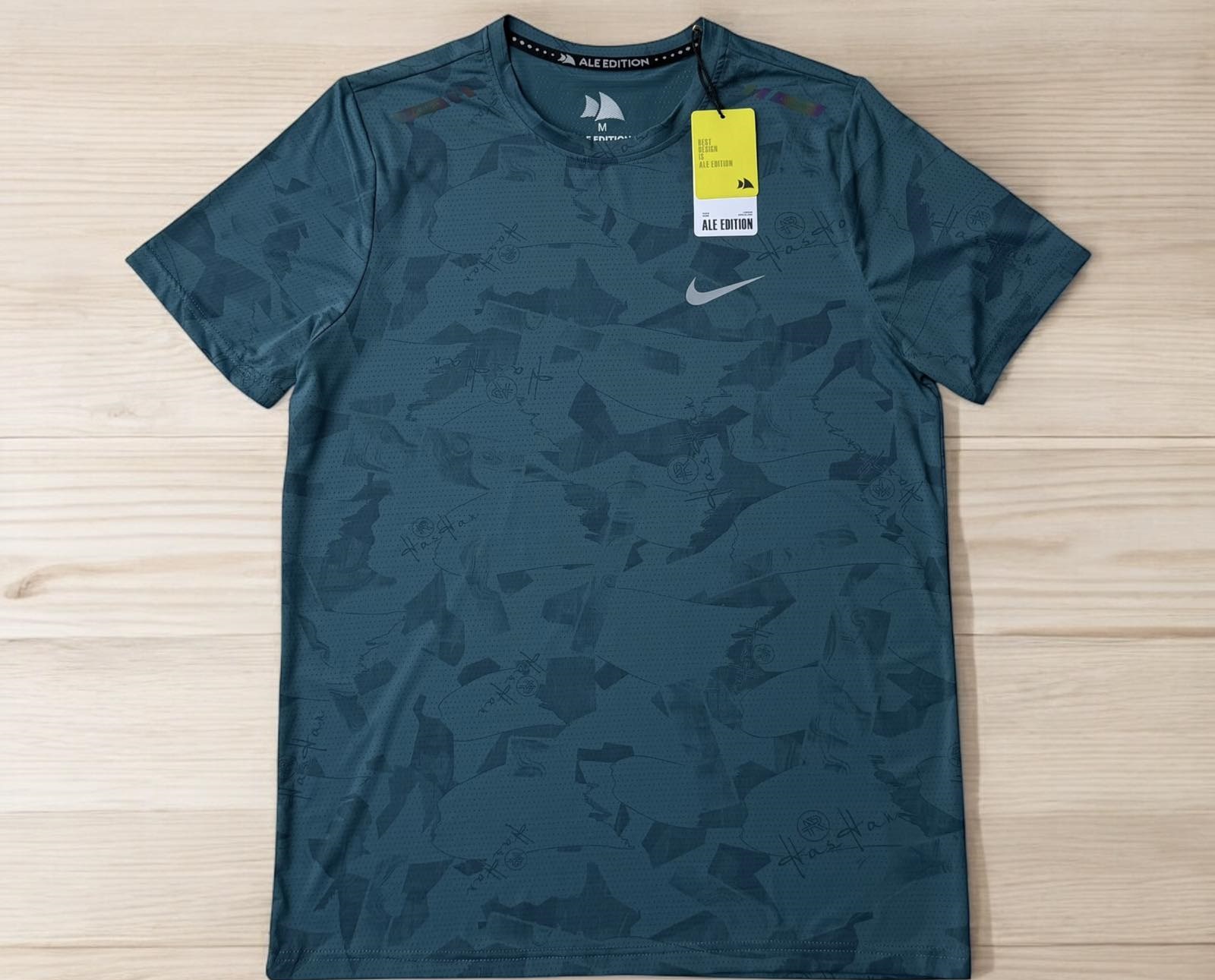 Футболка Hai (M-2XL) H359 blue (лето)