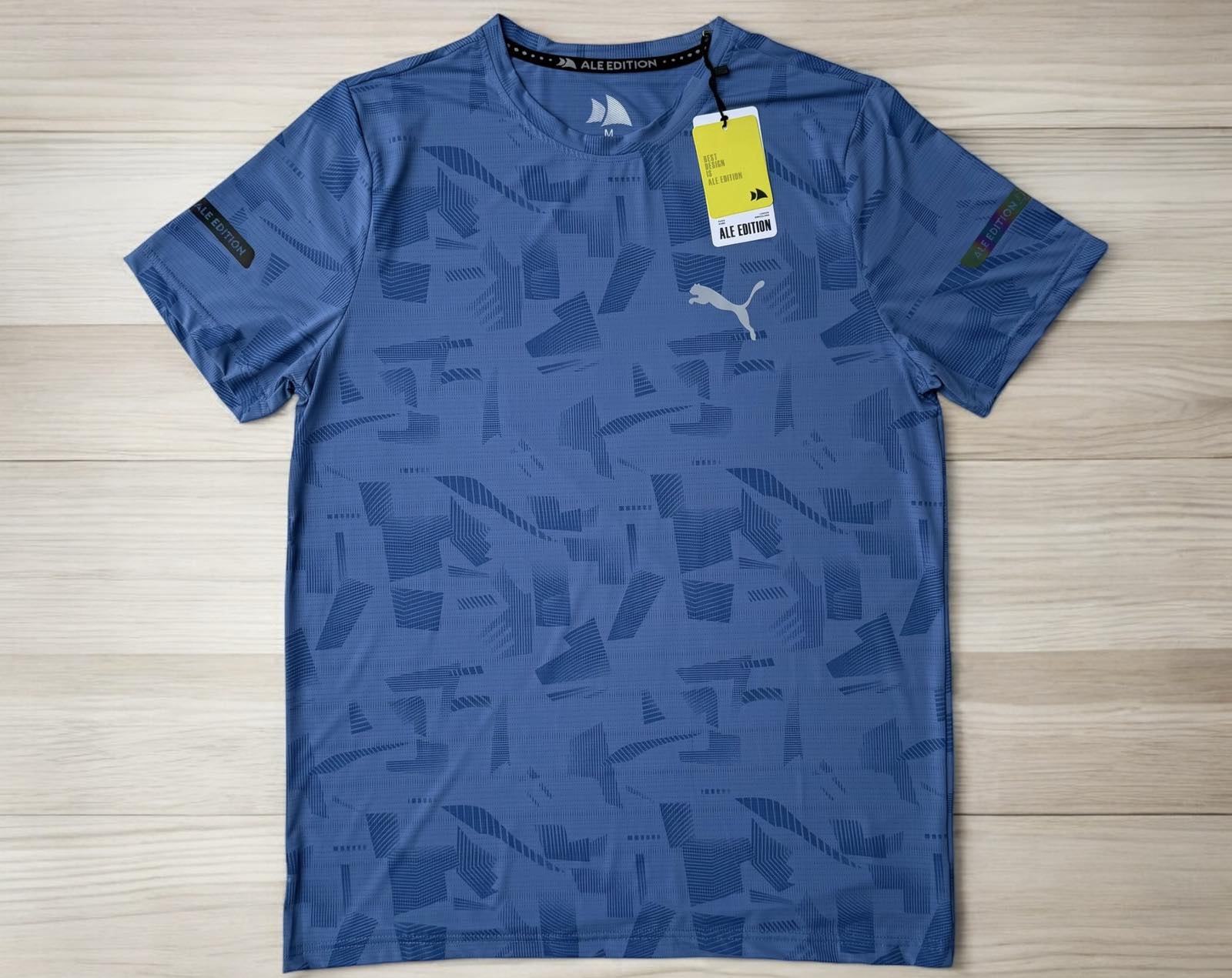 Футболка Hai (M-2XL) H363 blue (лето)