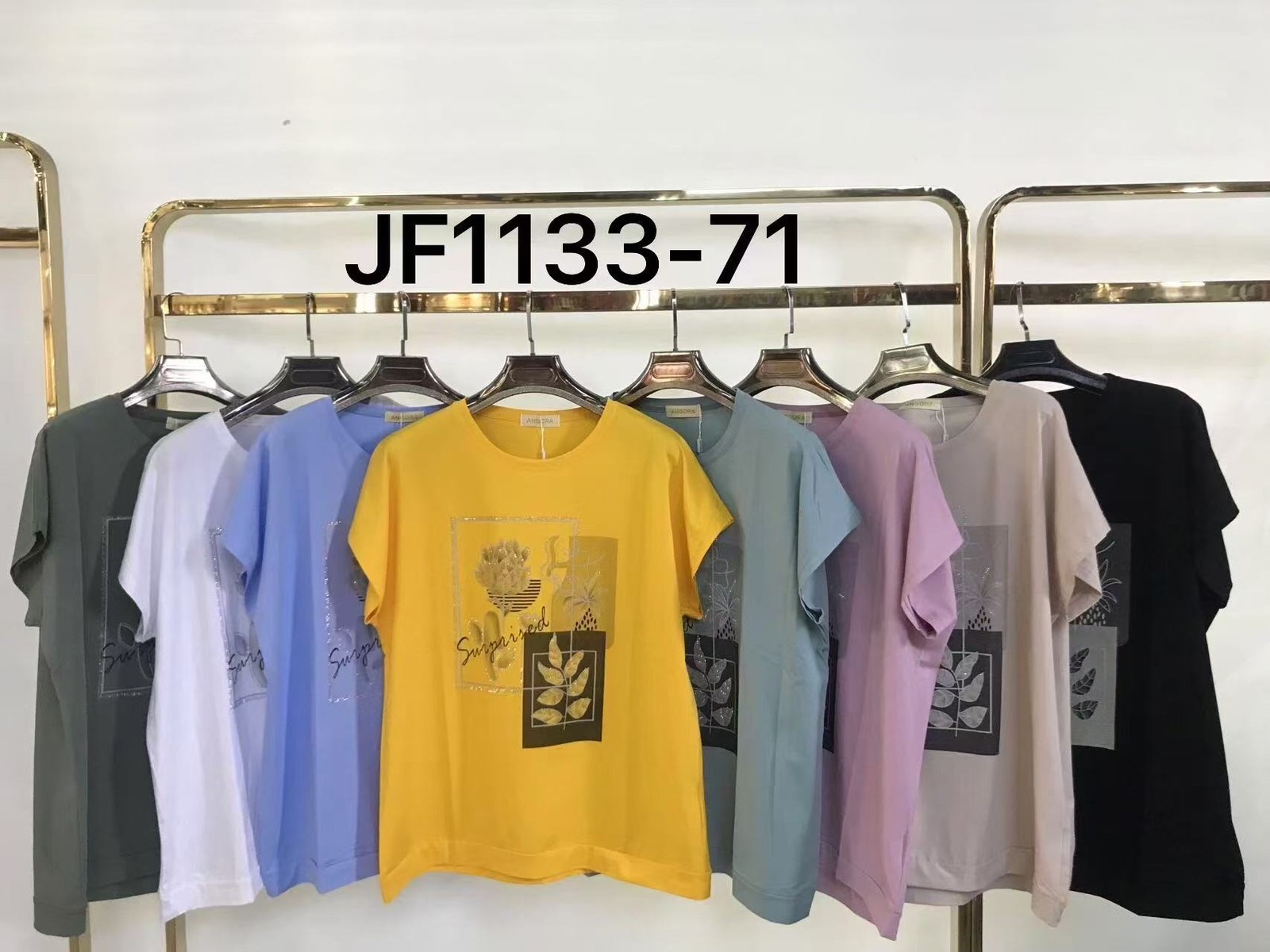 Футболка Immei (58-60) JF1133-71 mix (лето)
