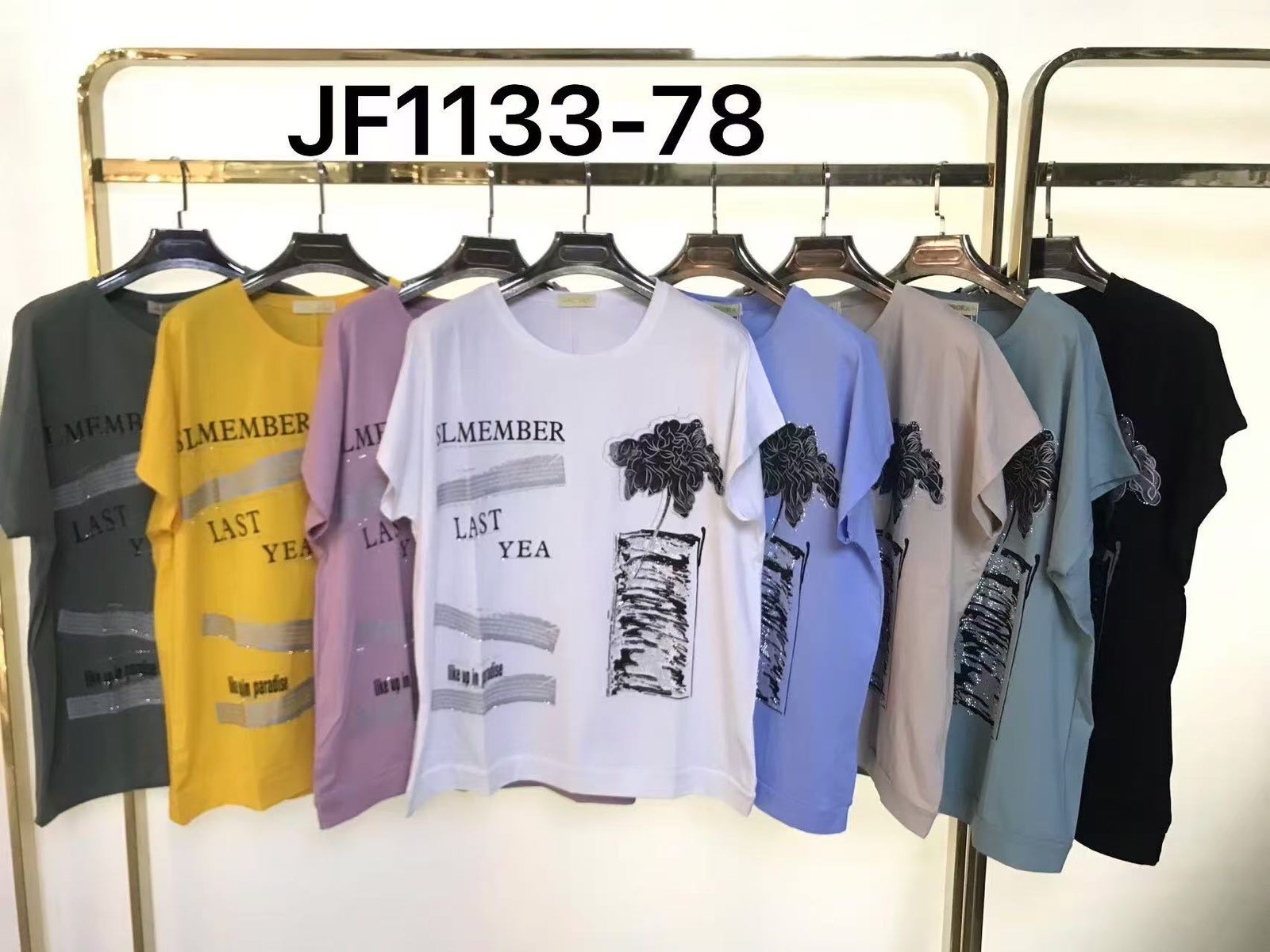 Футболка Immei (58-60) JF1133-78 mix (лето)