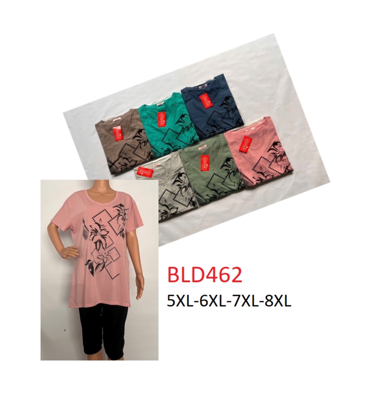 Костюм Vanda (5XL-8XL) BLD462 mix (лето)