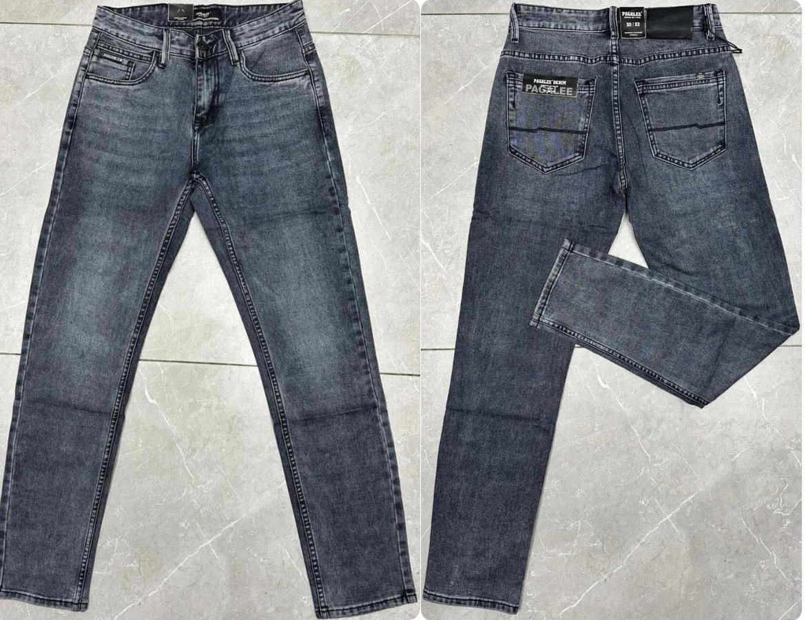 Джинсы Pagalee (30-38) PV5449 black (деми)