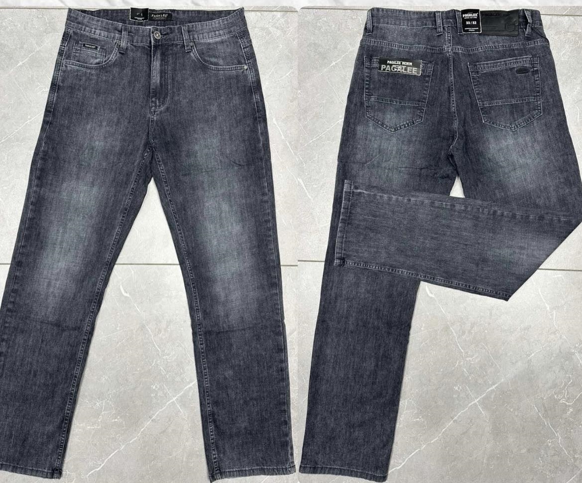 Джинсы Pagalee (33-38) PB5738 black (деми)