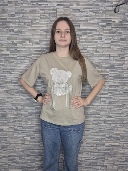 Футболка Newe (S-XL) NW431 blue (лето)