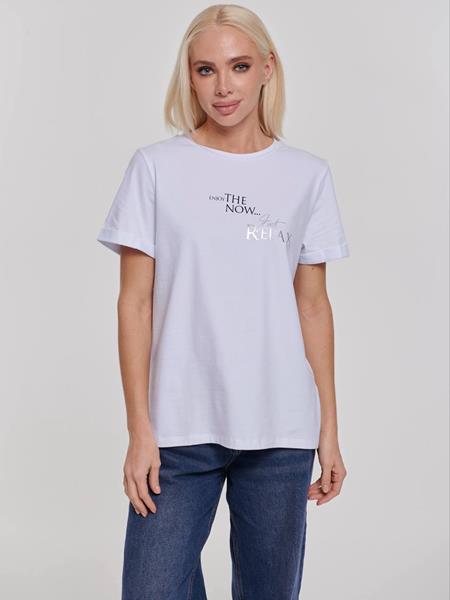 Футболка Newe (M-L) 400700 white (лето)