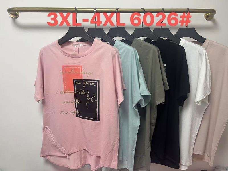 Футболка Believe (3XL-4XL) 6026 mix (лето)