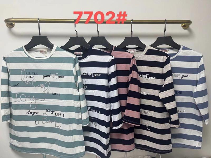 Футболка Believe (2XL-5XL) 7702 l.blue (лето)