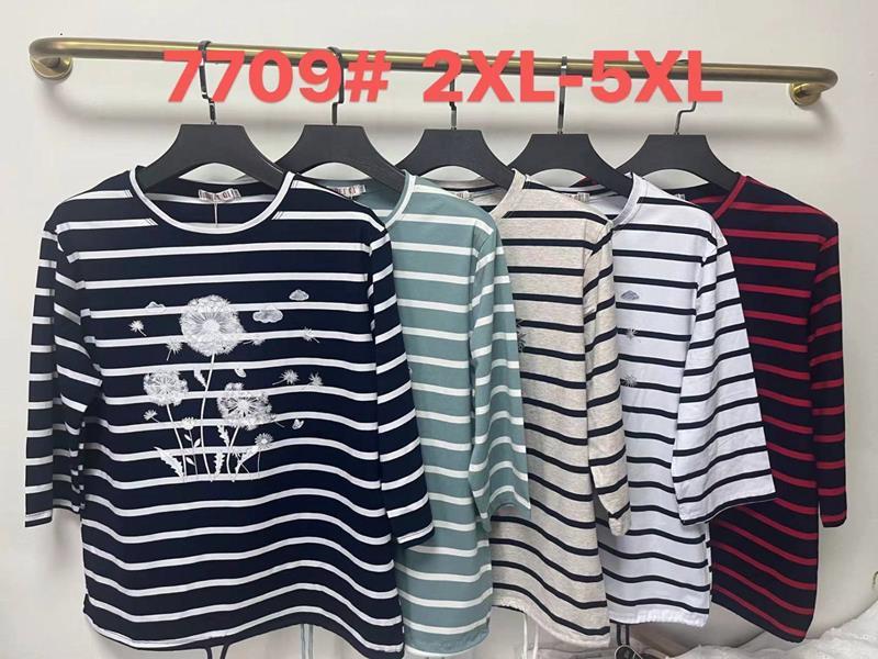Футболка Believe (2XL-5XL) 7709 navy (лето)