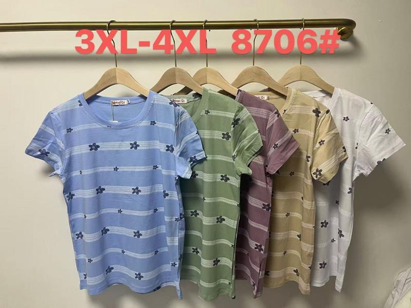 Футболка Believe (3XL-4XL) 8706 mix (лето)