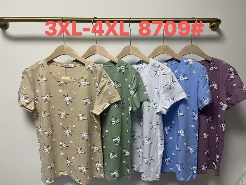 Футболка Believe (3XL-4XL) 8709 mix (лето)