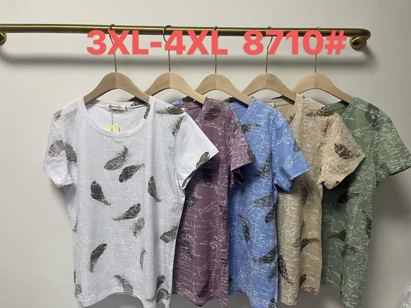 Футболка Believe (3XL-4XL) 8710 mix (лето)