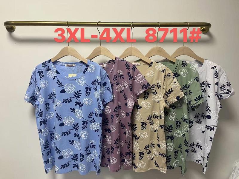 Футболка Believe (3XL-4XL) 8711 mix (лето)