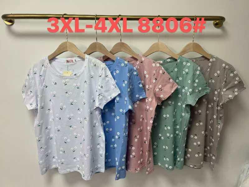 Футболка Believe (3XL-4XL) 8806 mix (лето)