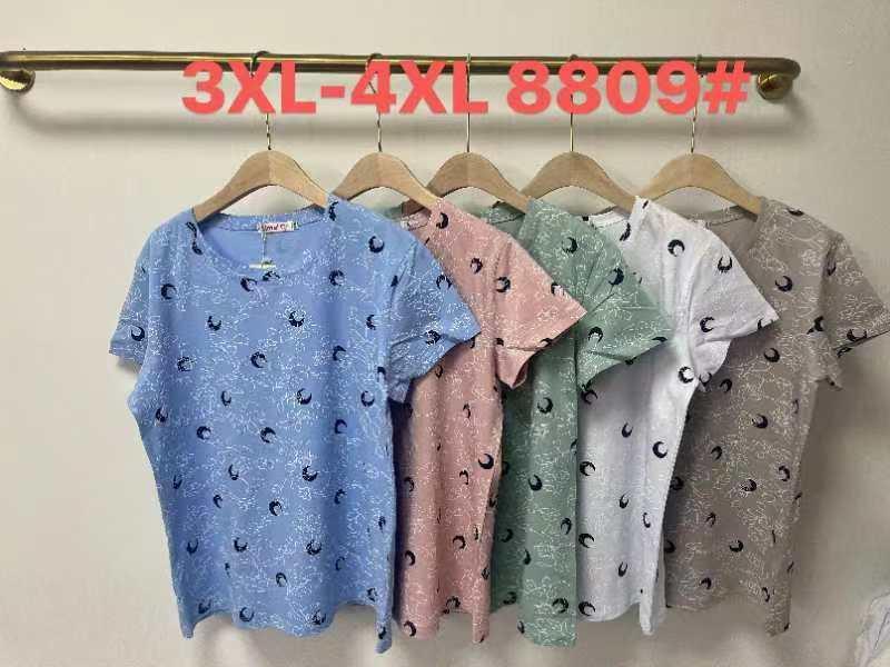 Футболка Believe (3XL-4XL) 8809 mix (лето)