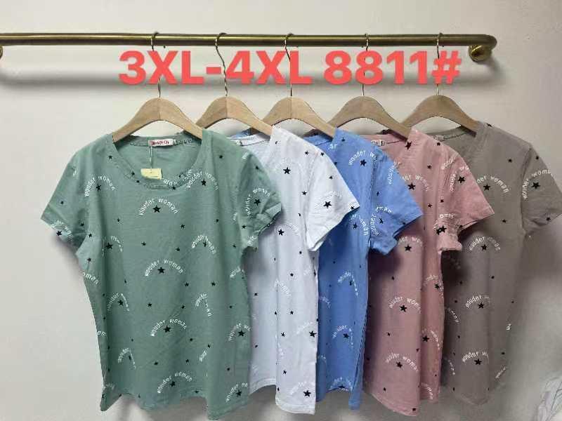 Футболка Believe (3XL-4XL) 8811 mix (лето)