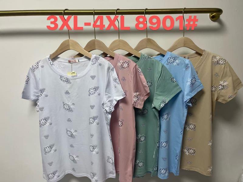 Футболка Believe (3XL-4XL) 8901 mix (лето)