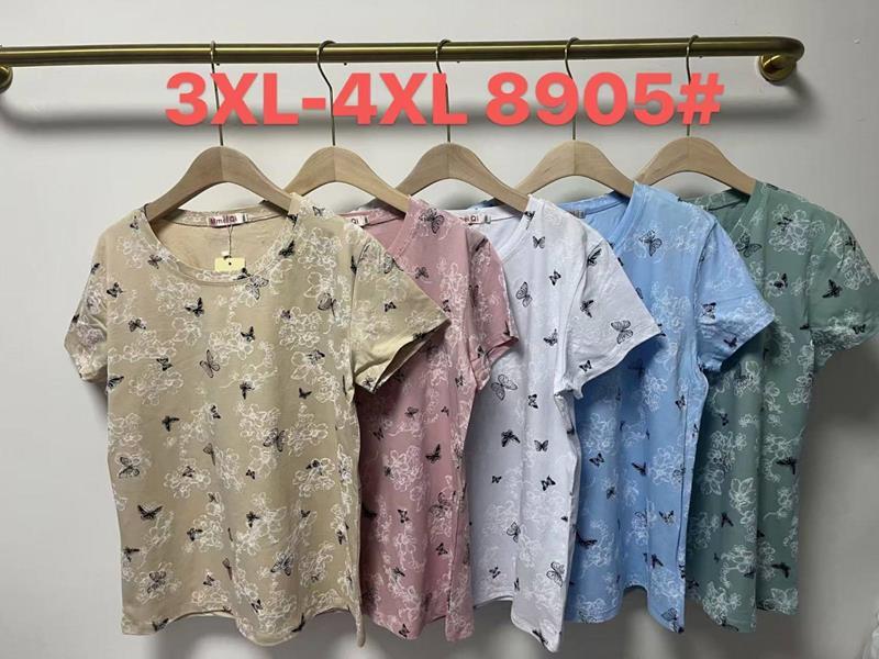 Футболка Believe (3XL-4XL) 8905 mix (лето)