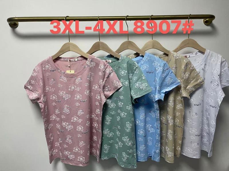 Футболка Believe (3XL-4XL) 8907 mix (лето)