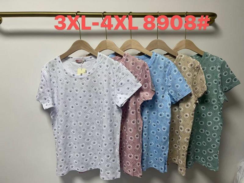 Футболка Believe (3XL-4XL) 8908 mix (лето)