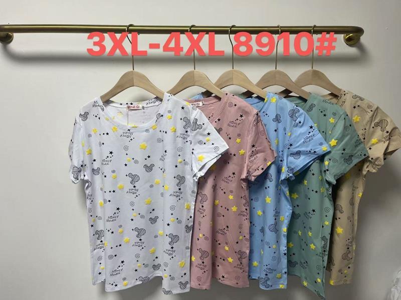 Футболка Believe (3XL-4XL) 8910 mix (лето)