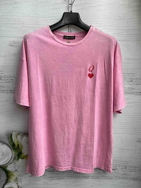 Футболка New Season (one size) 8425 pink (лето)