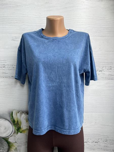 Футболка New Season (one size) 8445 blue (лето)
