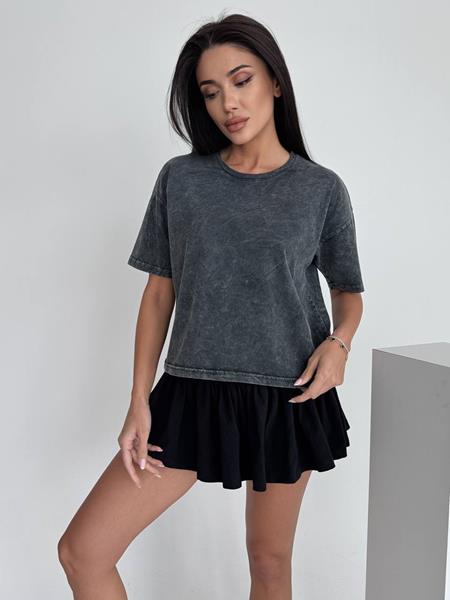 Футболка New Season (one size) 8447 d.grey (лето)