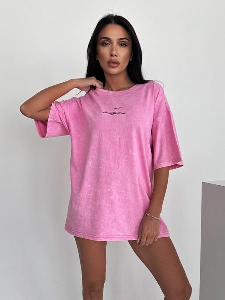 Футболка New Season (one size) 8452 pink (лето)