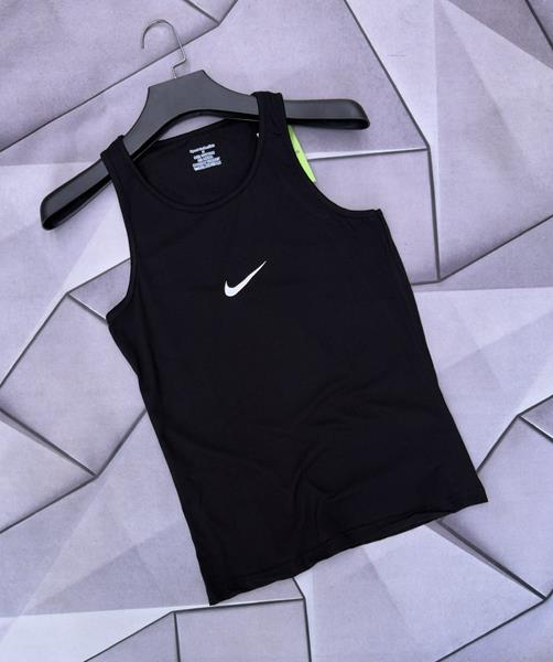 Майка Rassul (S-2XL) 5885 black (лето)