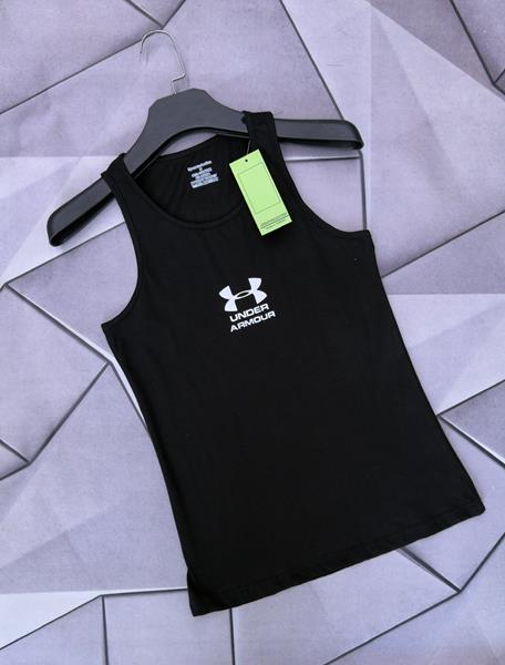 Майка Rassul (S-2XL) 5889 black (лето)