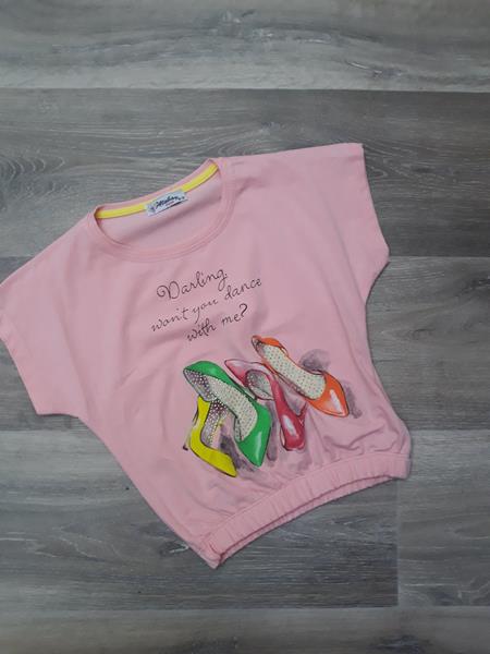 Футболка iBamBino (9-12) IB338 pink (лето)