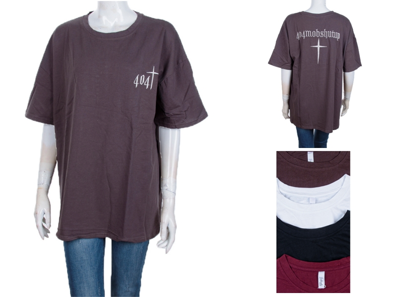 Футболка BIG clothes (one size) 4064-8212 mix (лето)