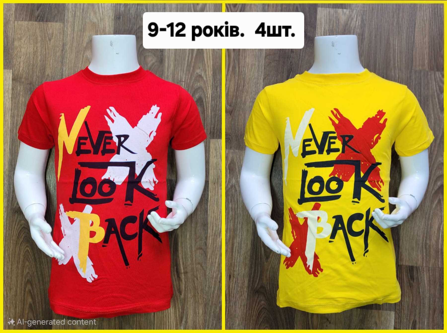 Футболка MMZ (9-12) M106 yellow (лето)